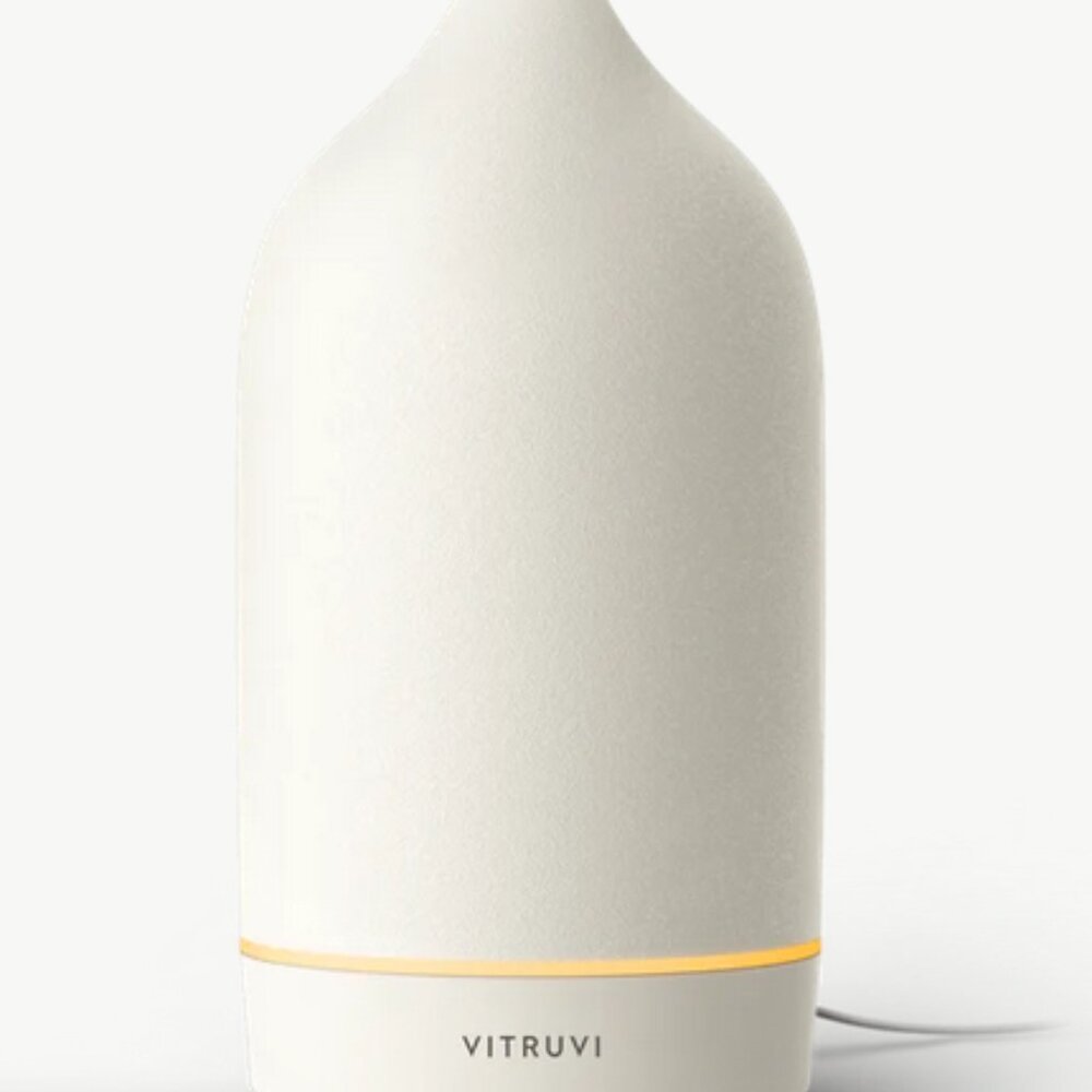 Vitruvi Stone Essential Oil Diffuser - White